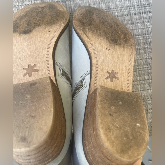 Splendid Fine Leather Suede Hamptyn Boots Sky Blue Grey Sz 9 - Picture 9 of 9